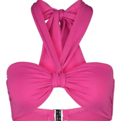 Seafolly - Women's Collective Sash Tie Front Bandeau - Bikini-Top New