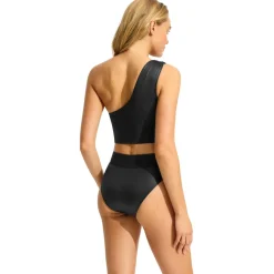 Seafolly - Women's Soleil V Front High Cut Pant - Bikini-Bottom