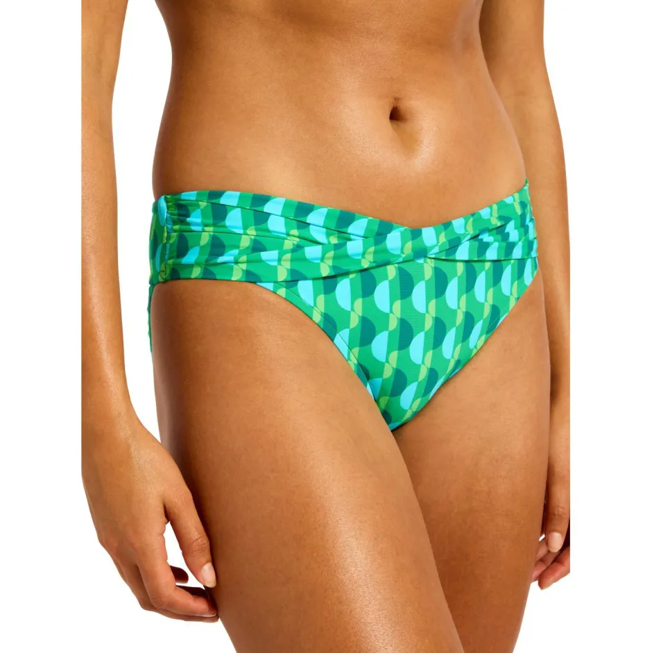 Seafolly - Women's Sorrento Twist Band Mini Hipster Pant - Bikini-Bottom