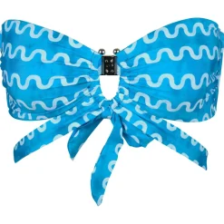 Seafolly - Women's Soundwave U Wire Bandeau Bra - Bikini-Top Hot