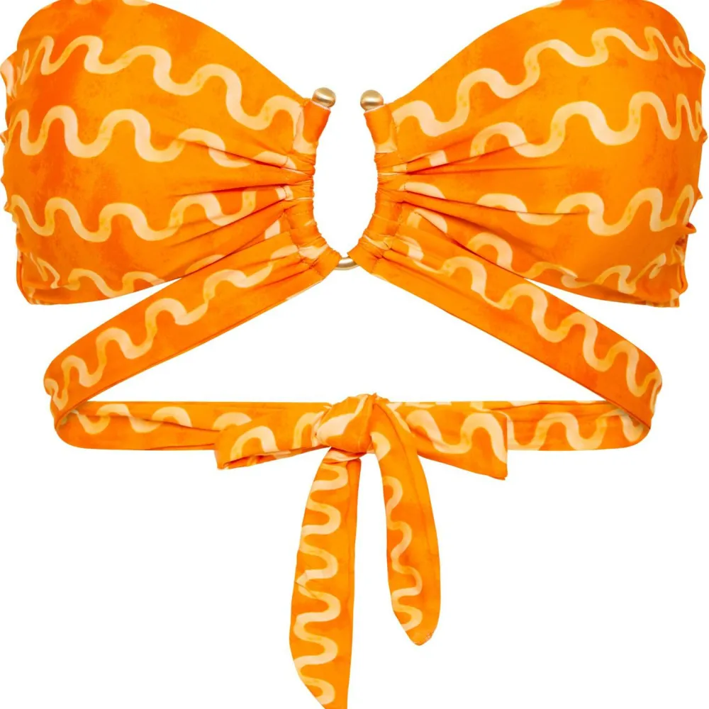 Seafolly - Women's Soundwave U Wire Bandeau Bra - Bikini-Top Hot