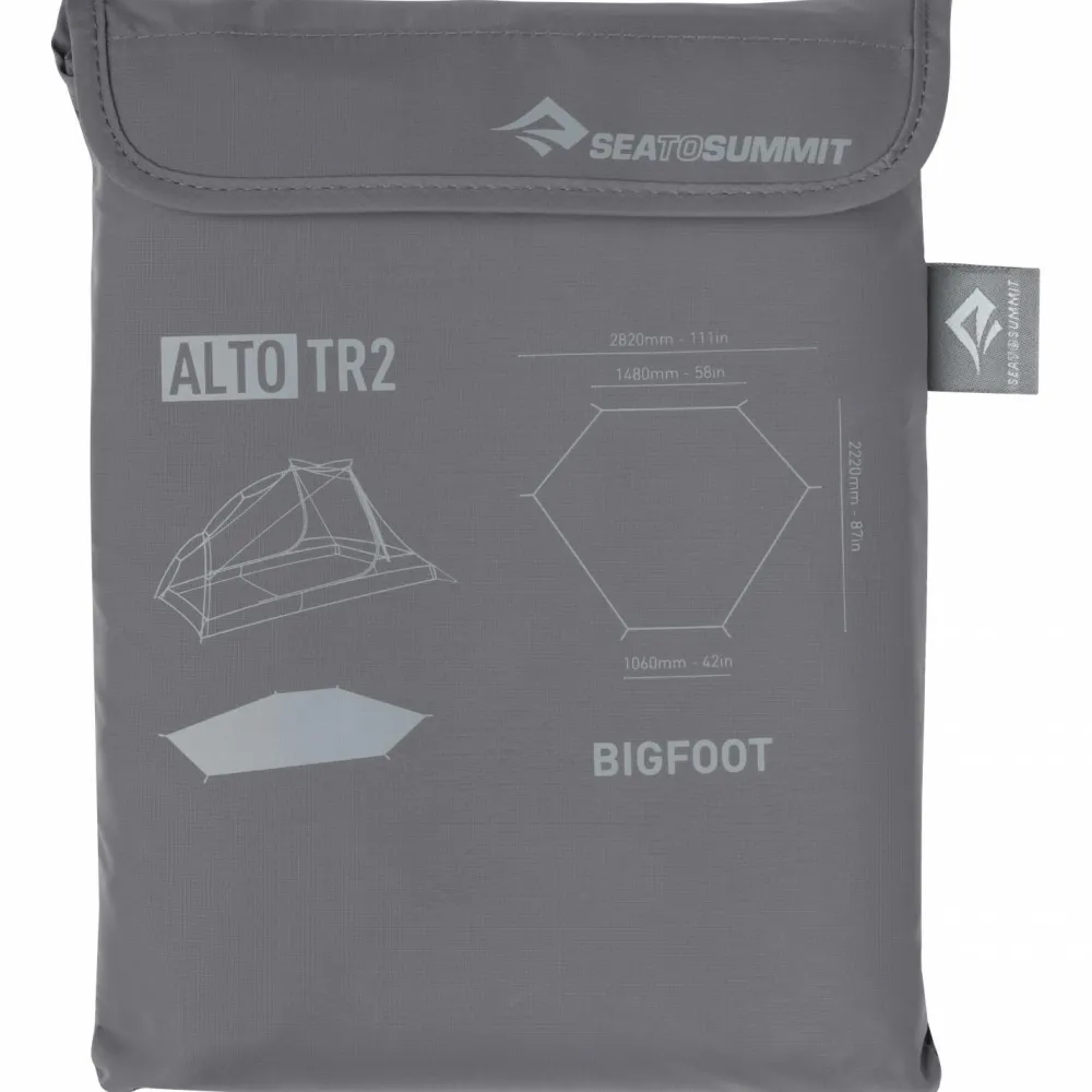 Sea to Summit - Alto TR2 Bigfoot - Zeltunterlage Charcoal Clearance