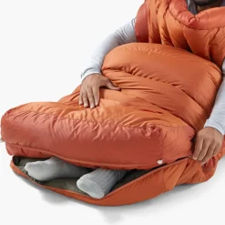 Sea to Summit - Basecamp -9°C - Daunenschlafsack Bombay Brown Hot