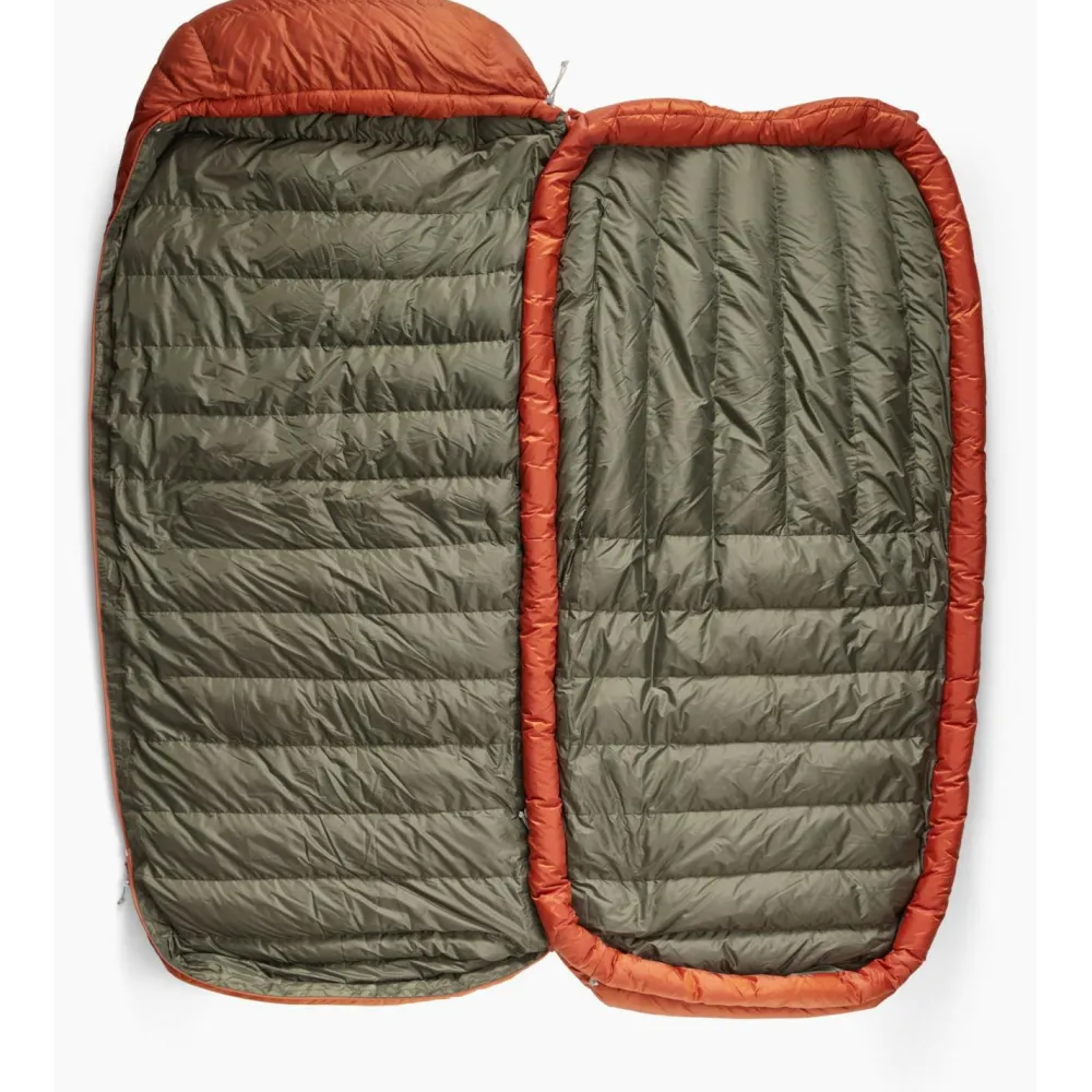 Sea to Summit - Basecamp -9°C - Daunenschlafsack Bombay Brown Hot