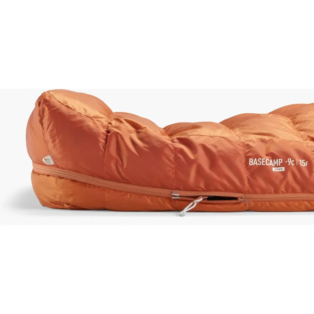 Sea to Summit - Basecamp -9°C - Daunenschlafsack Bombay Brown Hot