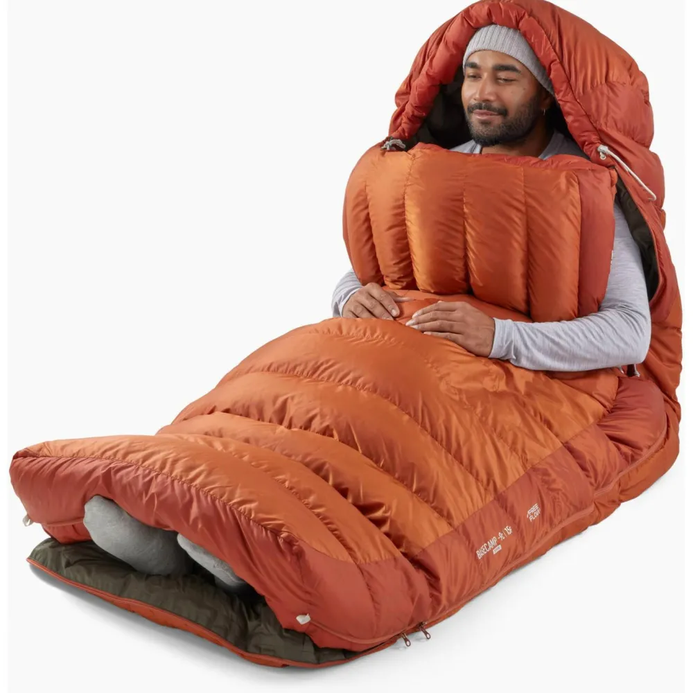 Sea to Summit - Basecamp -9°C - Daunenschlafsack Bombay Brown Hot