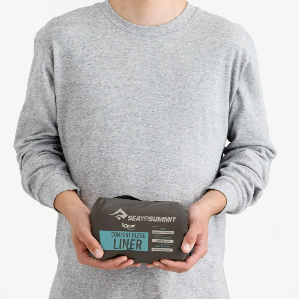 Sea to Summit - Comfort Blend Sleeping Bag Liner Rectangular - Reiseschlafsack