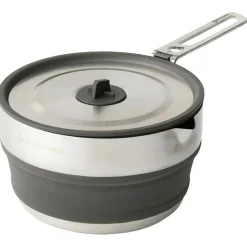 Sea to Summit - Detour Stainless Steel Collapsible Pouring Pot - Topf Beluga Black Best