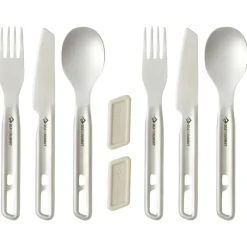 Sea to Summit - Detour Stainless Steel Cutlery Set - Besteck-Set Stainless Steel Grey New