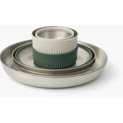 Sea to Summit - Detour Stainless Steel Collapsible Dinnerware Set - Geschirr-Set Clearance