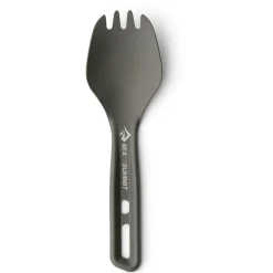 Sea to Summit - Frontier Ultralight Spork Short Handle - Besteck Aluminium Hard Anodised Grey Hot