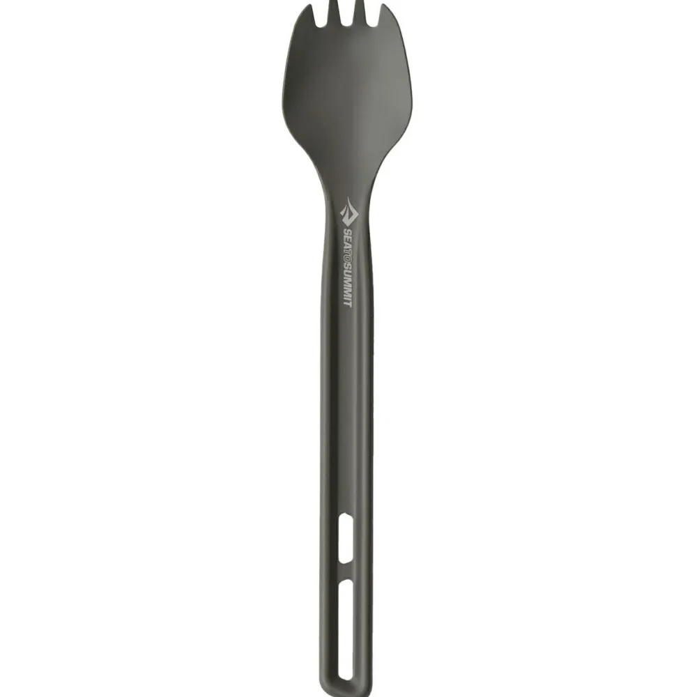 Sea to Summit - Frontier Ultralight Long Handle Spork - Besteck Aluminium Hard Anodised Grey Hot