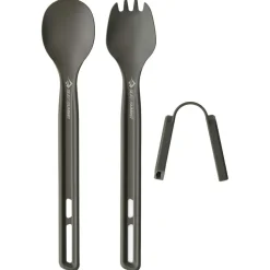 Sea to Summit - Frontier Ultralight Cutlery Set Long - Besteck-Set Aluminium Hard Anodised Grey Online