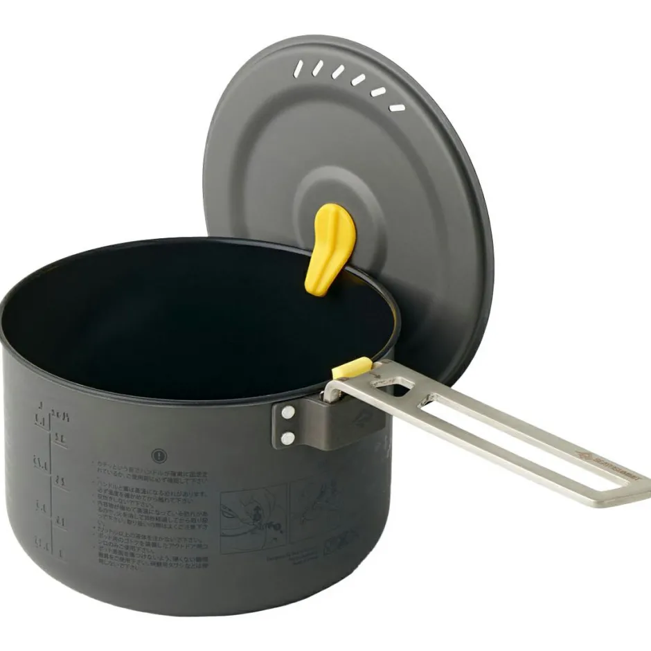 Sea to Summit Trekkingausrüstung|Outdoor-Küche-- Frontier Ultralight Pot - Topf Aluminium Hard Anodised Grey
