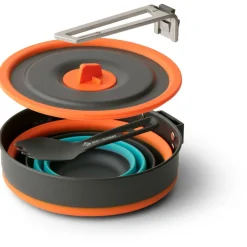 Sea to Summit - Frontier Ultralight Collapsible Pot - Topf Puffin's Bill Orange New
