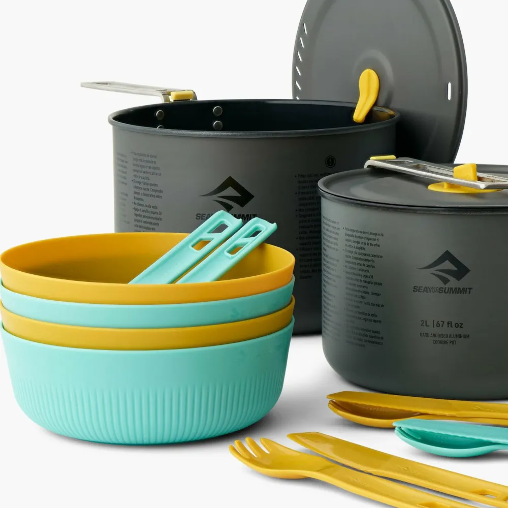 Sea to Summit - Frontier UL Two Pot Cook Set (14 Pieces) - Kochset Discount