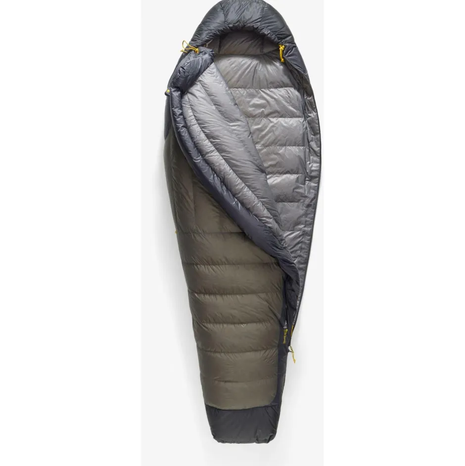 Sea to Summit Trekkingausrüstung|Daunenschlafsäcke-- Spark Pro -9°C Down Sleeping Bag - Daunenschlafsack Beluga Black