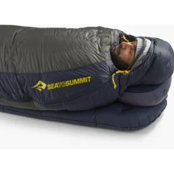Sea to Summit Trekkingausrüstung|Daunenschlafsäcke-- Spark Pro -9°C Down Sleeping Bag - Daunenschlafsack Beluga Black