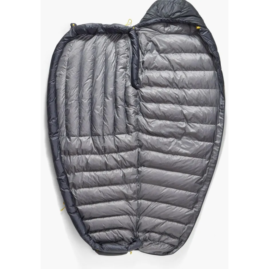 Sea to Summit Trekkingausrüstung|Daunenschlafsäcke-- Spark Pro -9°C Down Sleeping Bag - Daunenschlafsack Beluga Black