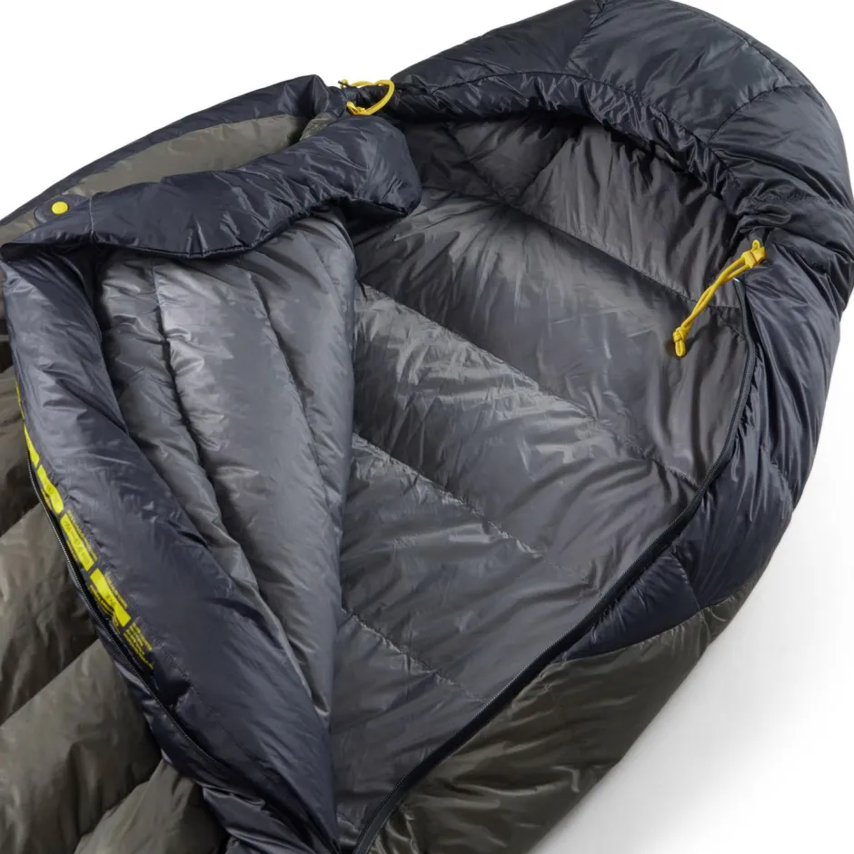 Sea to Summit Trekkingausrüstung|Daunenschlafsäcke-- Spark Pro -9°C Down Sleeping Bag - Daunenschlafsack Beluga Black
