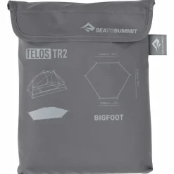 Sea to Summit Trekkingzelte|Trekkingausrüstung-- Telos TR2 Bigfoot - Zeltunterlage Charcoal