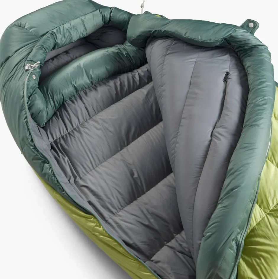 Sea to Summit Trekkingausrüstung|Daunenschlafsäcke-- Women's Ascent Women's -9°C - Daunenschlafsack Celery Green