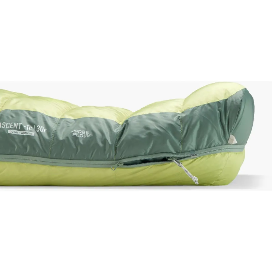 Sea to Summit Trekkingausrüstung|Daunenschlafsäcke-- Women's Ascent Women's -9°C - Daunenschlafsack Celery Green