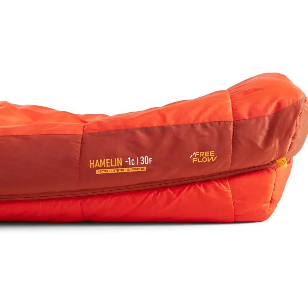 Sea to Summit - Women's Hamelin -9°C Synthetic Sleeping Bag - Kunstfaserschlafsack Spicy Orange Sale