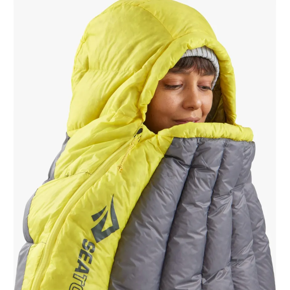 Sea to Summit Trekkingausrüstung|Daunenschlafsäcke-- Women's Spark Women's 7°C Down Sleeping Bag - Daunenschlafsack Pewter Grey