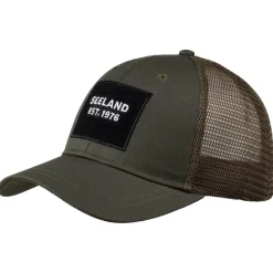 Seeland - Granite Trucker Kappe - Cap Grape Leaf Hot