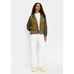 Selfhood - Women's Block Jacket - Freizeitjacke Army Online