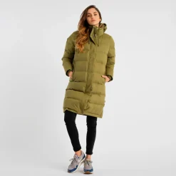 - Woen' Hooded Puffer Coat - ante < Selfhood Outlet