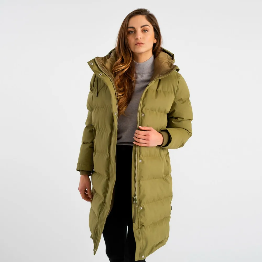 - Woen' Hooded Puffer Coat - ante < Selfhood Outlet