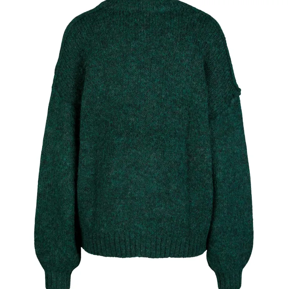 Selfhood - Woen' Knitted ohair Cardigan - Cardigan
