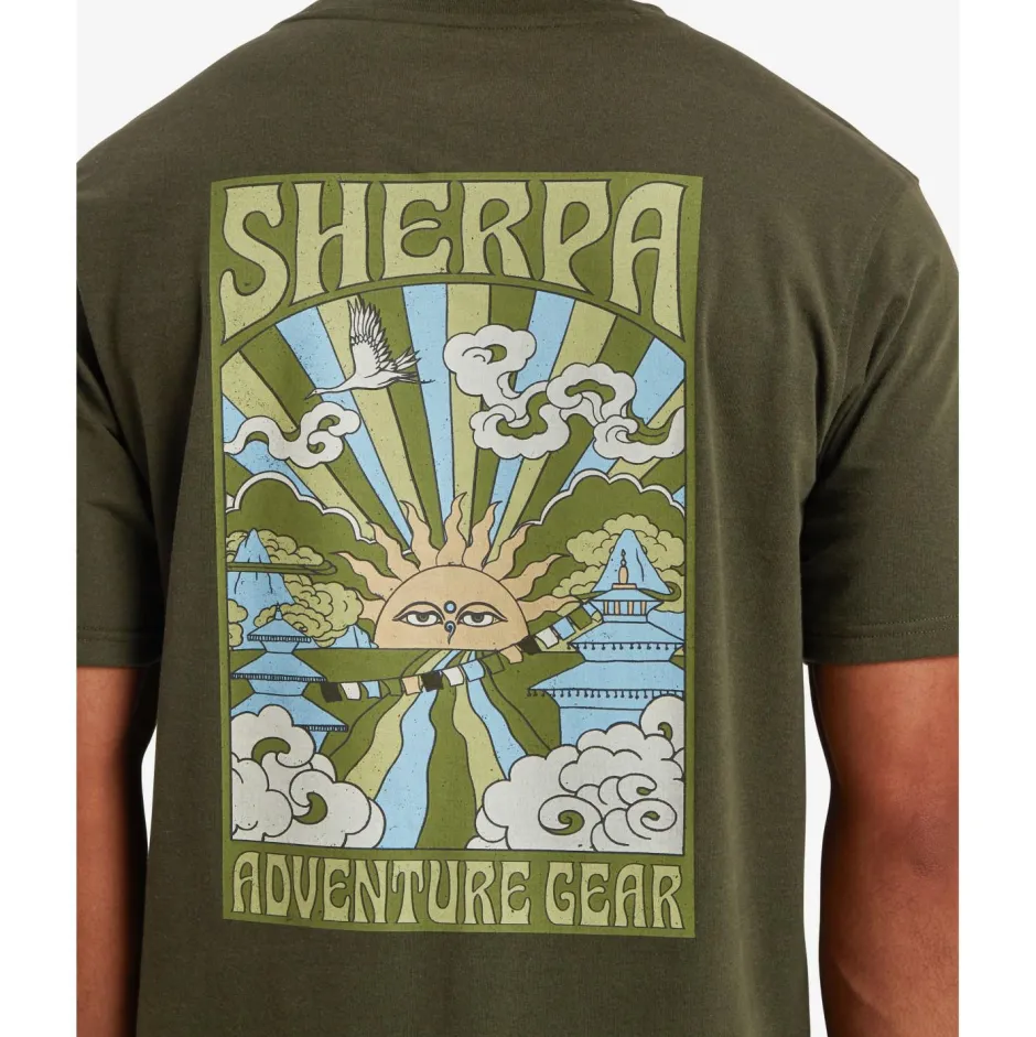 Sherpa - Jutnu Pychedeic Tee - T-hirt
