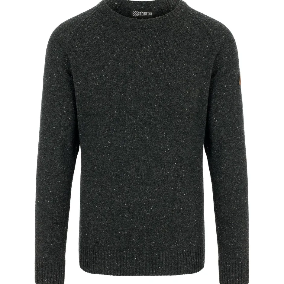 Sherpa Pullover & Hoodies|Alltagsbekleidung-- Kangtega Crew Sweater - Merinopullover