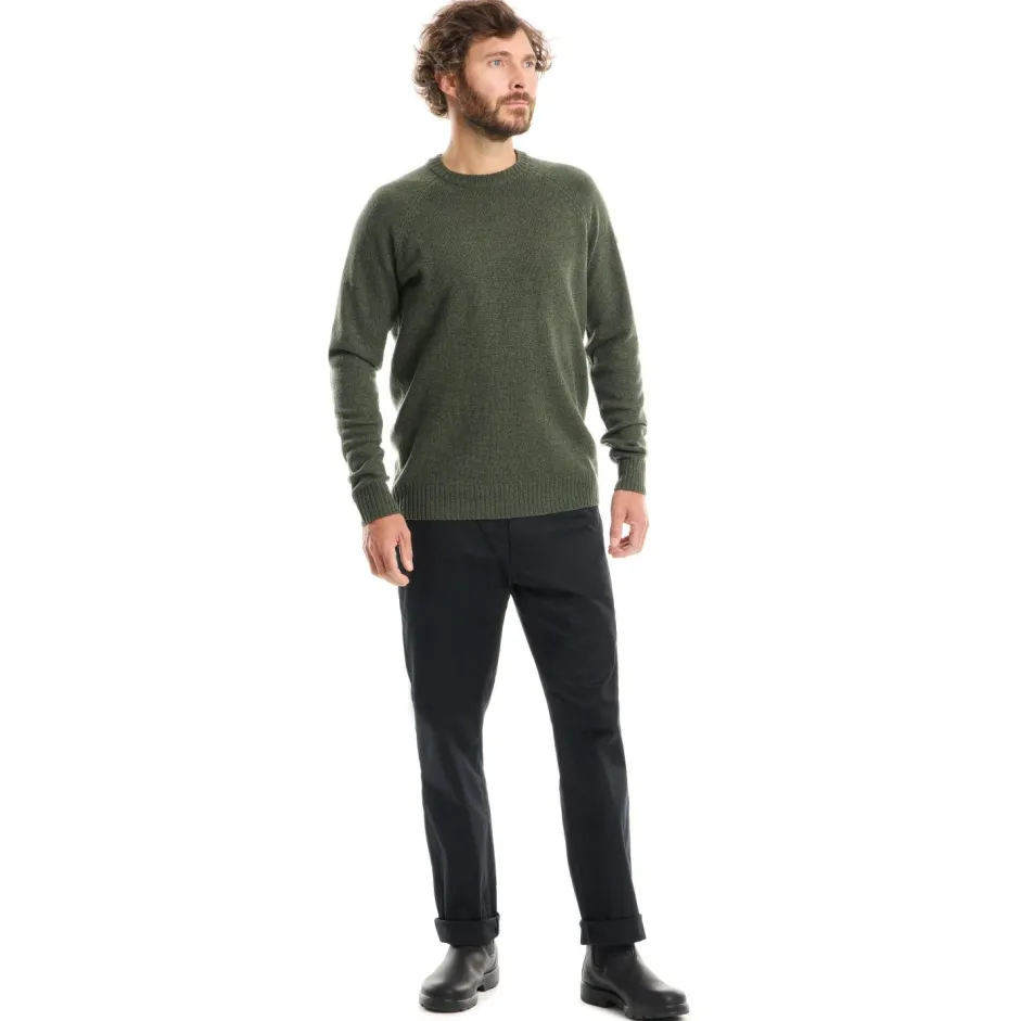 Sherpa Pullover & Hoodies|Alltagsbekleidung-- Kangtega Crew Sweater - Merinopullover
