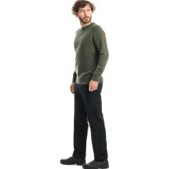Sherpa Pullover & Hoodies|Alltagsbekleidung-- Kangtega Crew Sweater - Merinopullover