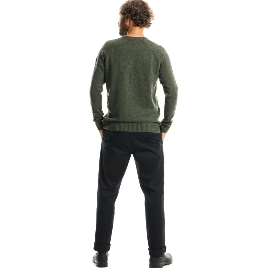 Sherpa Pullover & Hoodies|Alltagsbekleidung-- Kangtega Crew Sweater - Merinopullover