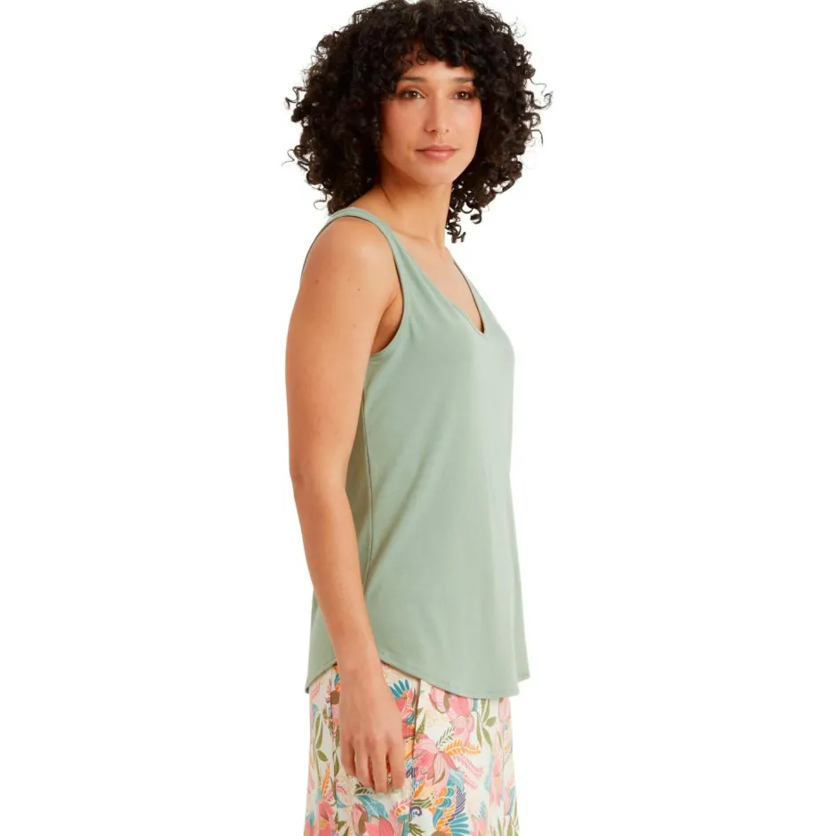 Sherpa Shirts, Hemden & Longsleeves|Alltagsbekleidung-- Women's Bali V-Neck Tank - Top