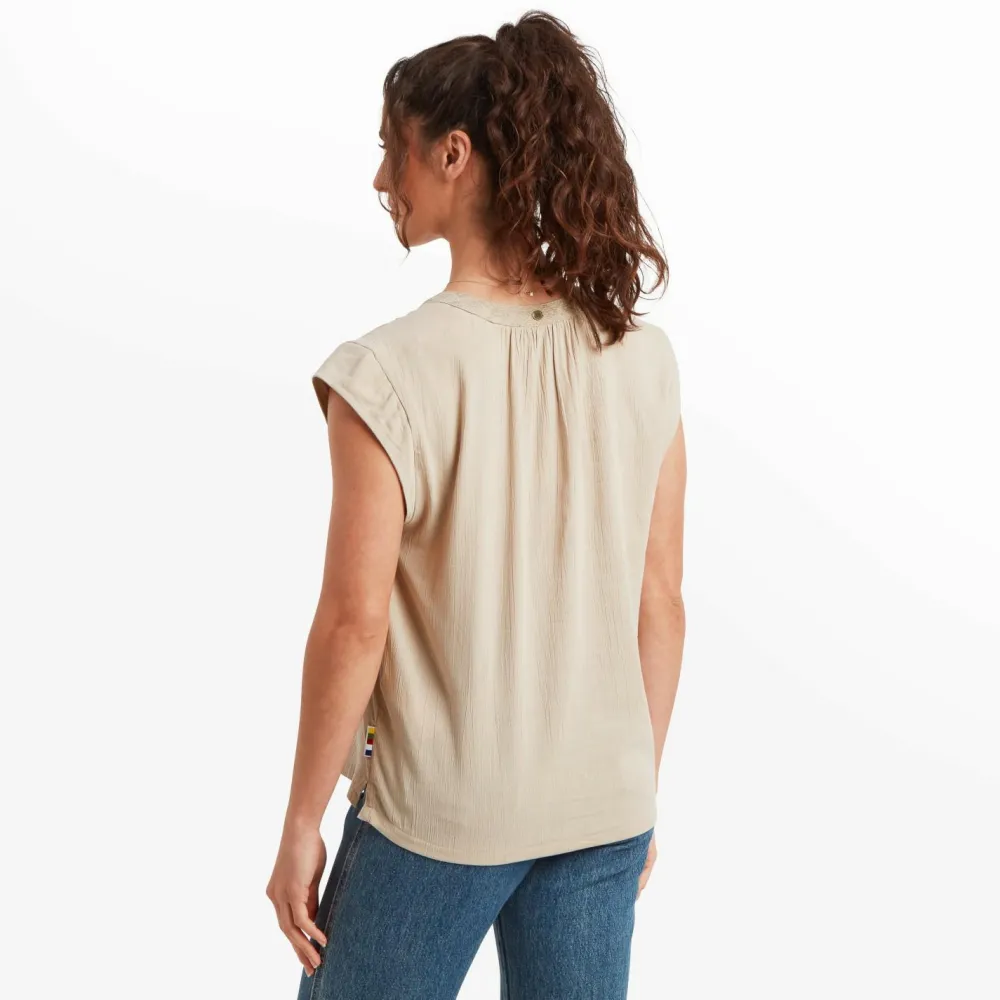 - Woen' Hara Cap eeve Top - Top < Sherpa Outlet