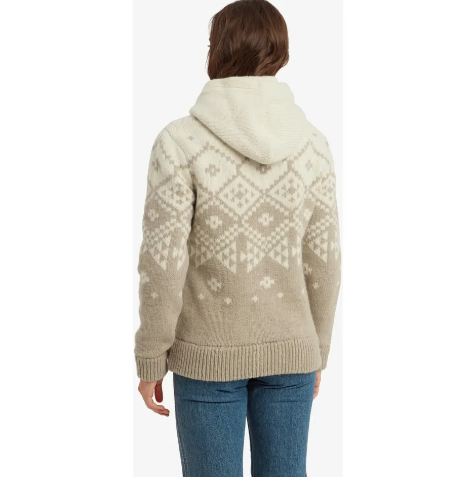 Sherpa Alltagsbekleidung|Jacken-- Women's Kirtipur Sweater - Zip-Hoodie Cream