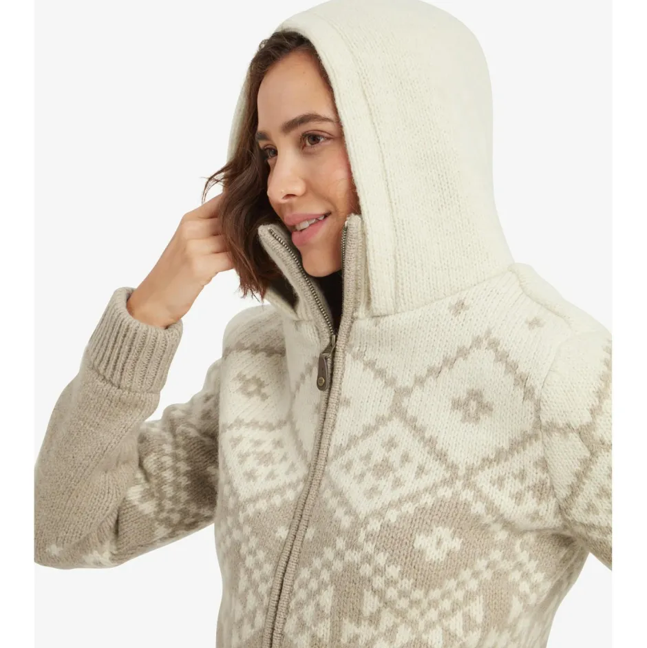 Sherpa Alltagsbekleidung|Jacken-- Women's Kirtipur Sweater - Zip-Hoodie Cream