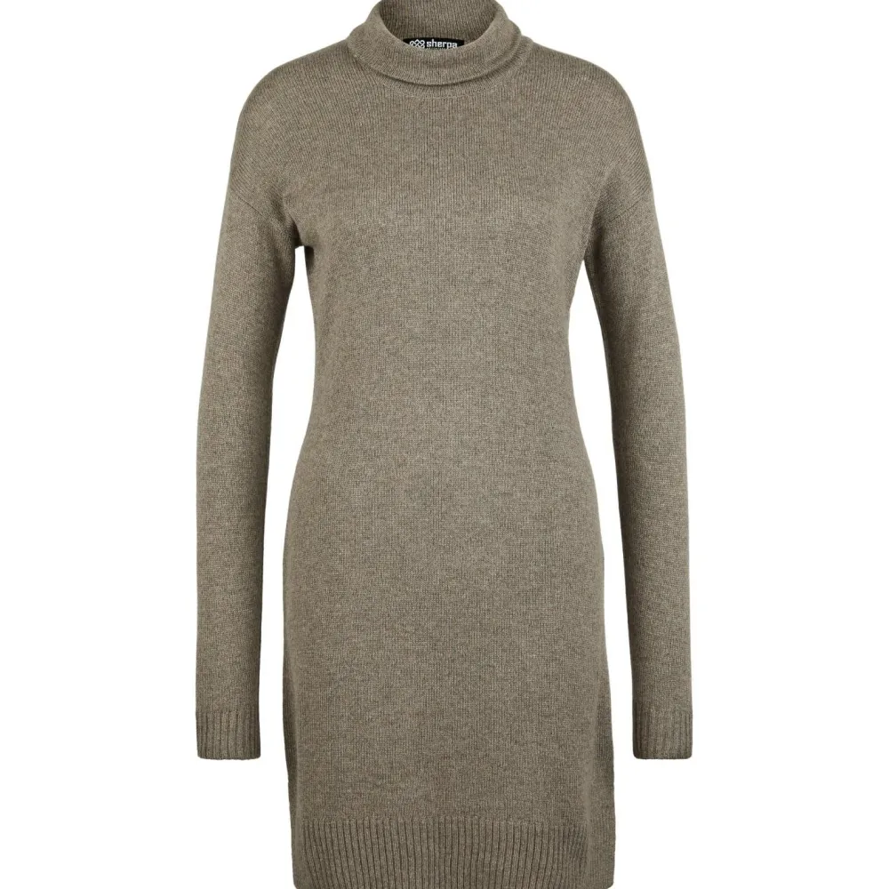 Sherpa - Women's Lhakpa Mock Neck Dress - Kleid Maato Grey Online
