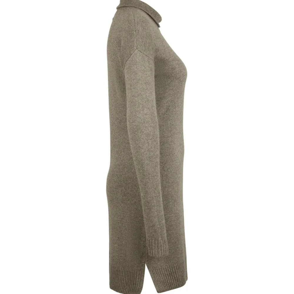 Sherpa - Women's Lhakpa Mock Neck Dress - Kleid Maato Grey Online