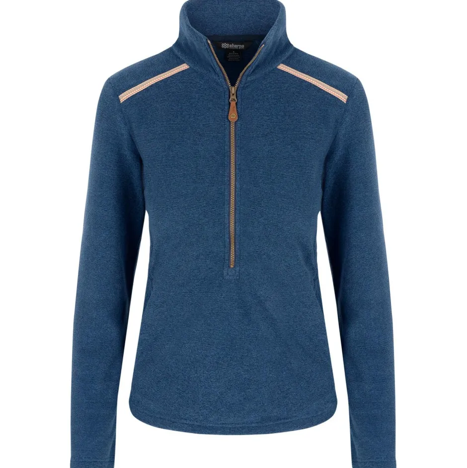 Sherpa Alltagsbekleidung|Pullover & Hoodies-- Women's Rolpa Eco Pullover Zip - Fleecepullover