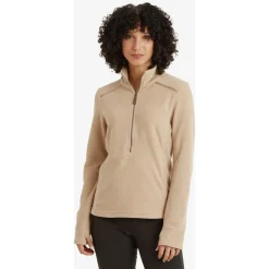 Sherpa Alltagsbekleidung|Pullover & Hoodies-- Women's Rolpa Eco Pullover Zip - Fleecepullover