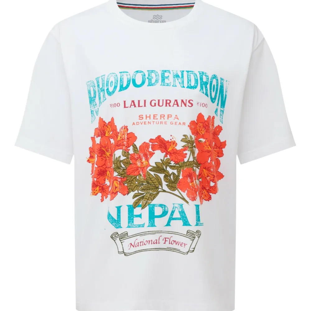 Sherpa - Women's Tarcho Rhododendron Tee - T-Shirt Discount