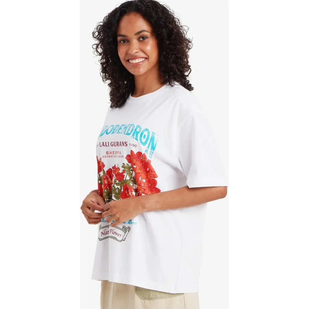 Sherpa - Women's Tarcho Rhododendron Tee - T-Shirt Discount