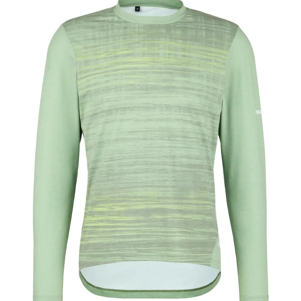 Shimano - Spazio Long Sleeves Jersey Printed - Radtrikot Hot